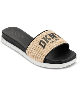 Dkny Women's Joa Logo Slide Sandals