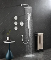 Complete Shower System with Multiple Components