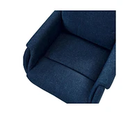 Bill Upholstered Lift Assist Power Recliner Chair for Elderly Small Space