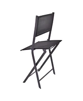 Set of 4 Outdoor Patio Folding Chairs