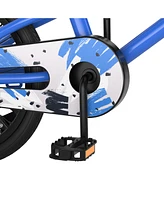 Sugift 18 Feet Kid's Bike with Removable Training Wheels