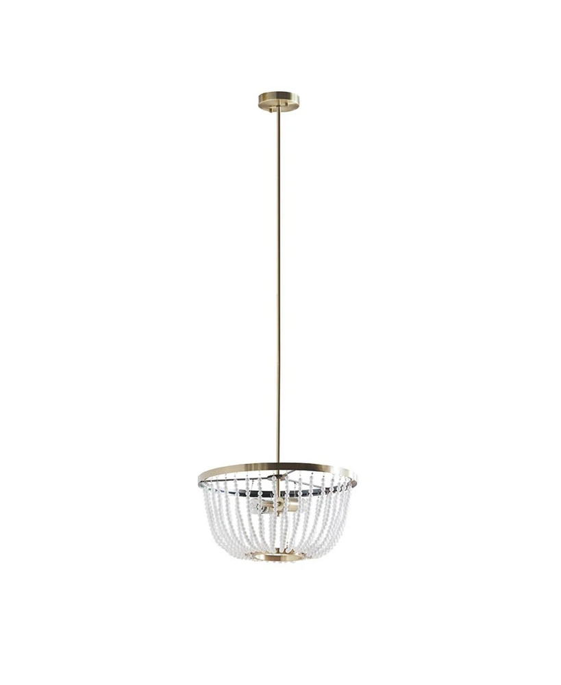 Simplie Fun Melrose 2-Light Beaded Chandelier