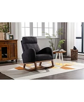 Simplie Fun Living Room Comfortable Rocking Chair Living Room Chair