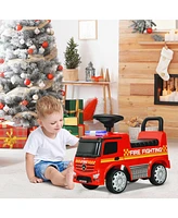 Sugift Licensed Mercedes Benz Kids Fire Engine Racer