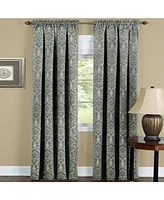 Kate Aurora Royal Living 2 Piece Curtain Panels - 84 in. Long Taupe