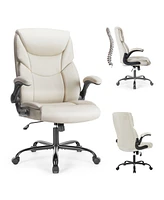 Simplie Fun Pu Leather High Back Office Chair