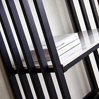 Versatile Modern Black Console Table