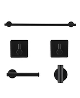 Simplie Fun Bathroom Matte Hardware Accessories 5 Pieces Set