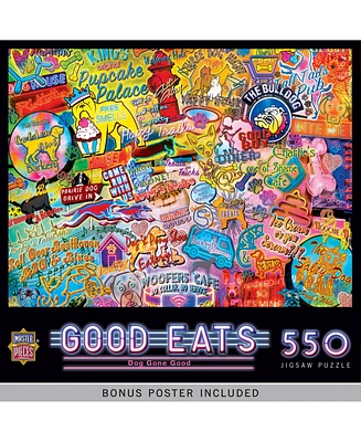 Masterpieces Good Eats - Dog Gone Good 550 Piece Jigsaw Puzzle