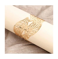 Sohi Women's Filigree Cuff Bracelet