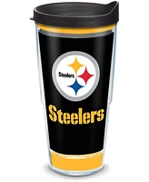 Tervis Tumbler Tervis Nfl Pittsburgh Steelers Touchdown Made in Usa Double Walled Insulated Tumbler Travel Cup Keeps Drinks Cold & Hot, 24oz, Classic