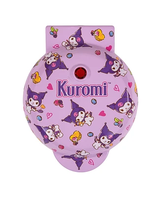 Uncanny Brands Hello Kitty Kuromi Mini Waffle Maker - Cook With Your Favorite Bunny Character