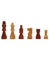 We Games French Staunton Wood Chess Pieces with 2.5 inch King