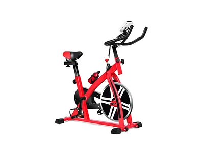 Slickblue Adjustable Exercise Bicycle for Cycling and Cardio Fitness