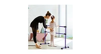 Slickblue 4ft Portable Height Adjustable Freestanding Ballet Barre