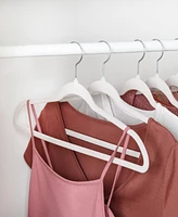 Honey Can Do 25-Pack Slim-Profile Non-Slip Velvet Hangers