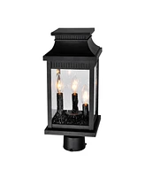 Cwi Lighting 17.5" Metal Milford 3 Light Outdoor Lantern Head