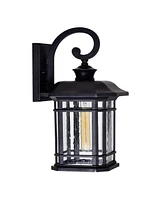 Cwi Lighting 17.3" Metal Blackburn 1 Light Outdoor Wall Lantern