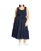 City Chic Women's Hallie Dress