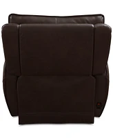 Derban 40" Leather Zero Gravity Recliner, Created for Macy's