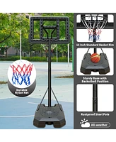 Streamdale Furniture Adjustable 6.6-10FT Portable Hoop for Adults