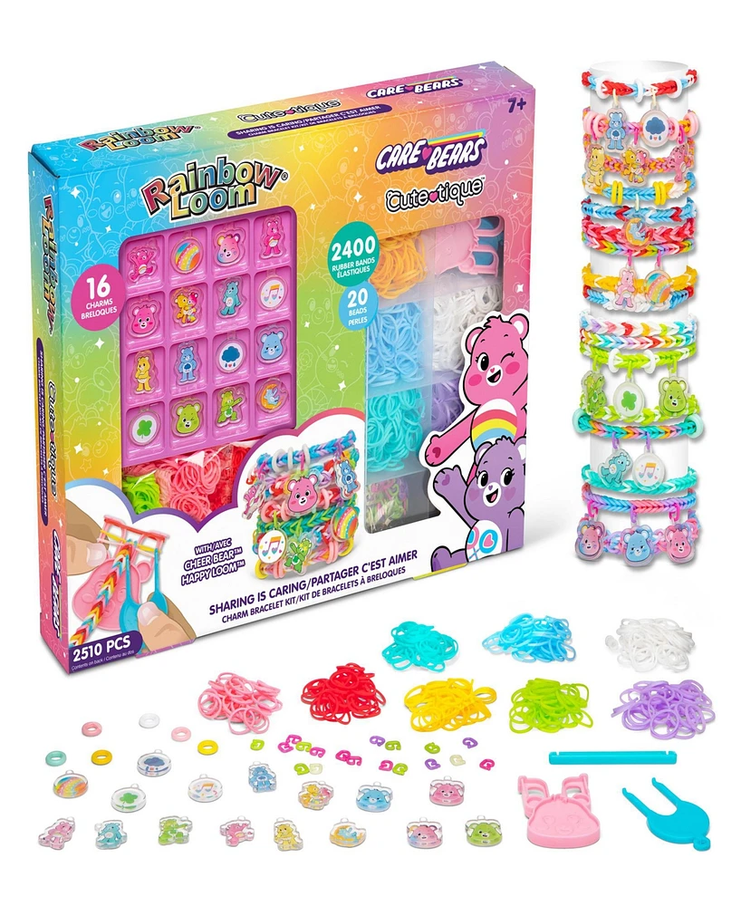 Rainbow Loom Care Bears Cutetique Sharing Is Caring Bracelet Kit