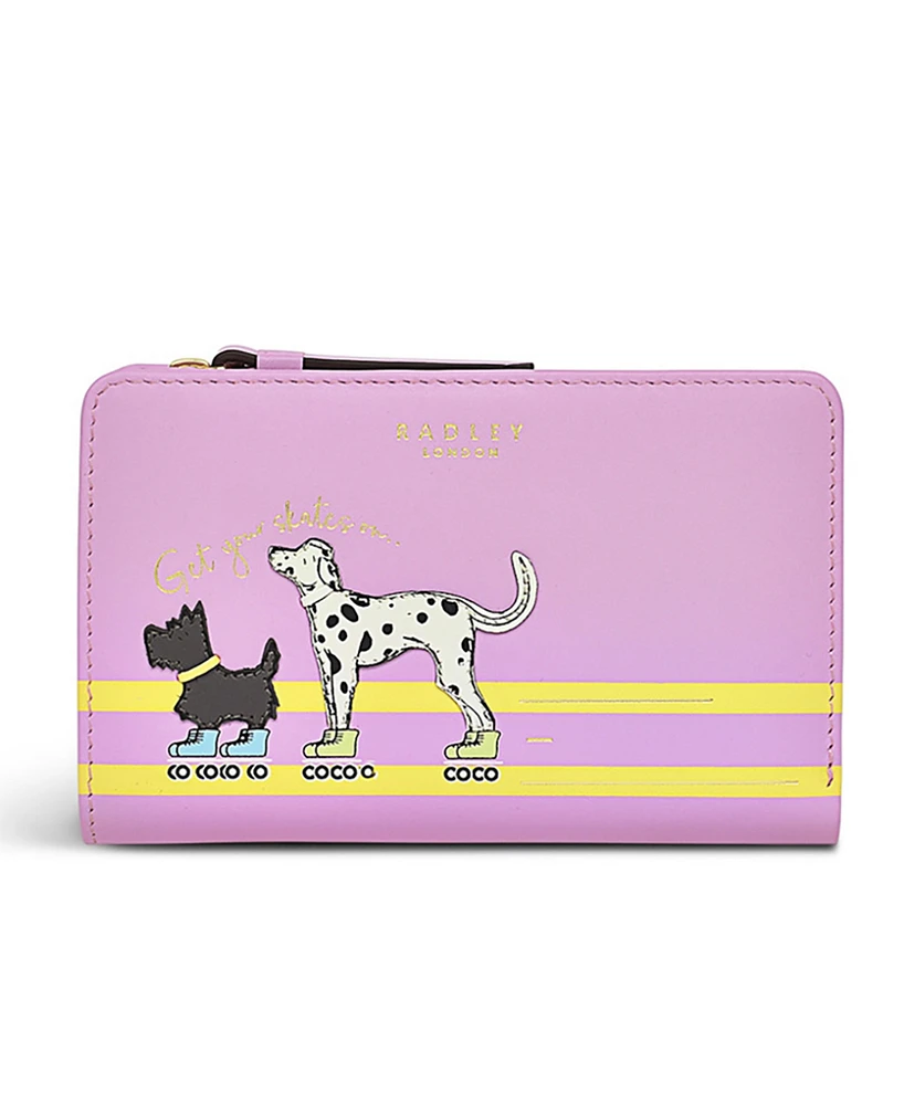 Radley London Get Your Skates On- Medium Bifold Purse