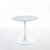 Tulip Special Dining Table, Marble Top, Mdf Dining Table, Kitchen Table, Exective
