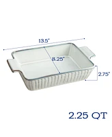 Bia Cordon Bleu Stoneware Colonnade Bakeware Set, 2 Piece