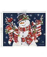 Lang Snowman and Stockings Holiday Cards