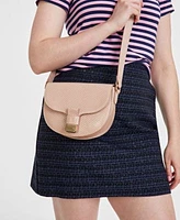 On 34th Womens Striped Cap Sleeve T Shirt Tweed Mini Skirt Holmme Embossed Crossbody Bag Created For Macys