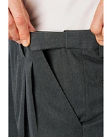 KingSize Big & Tall Wrinkle-Free Expandable Waist Pleat Front Shorts