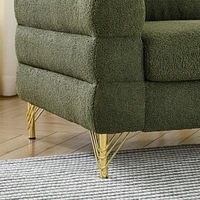 81.5" Oversized L-Shaped Sectional Sofa Cover - 5-Seater