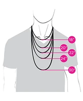 Bling Jewelry Heavy Large Solid 5MM Thick Sterling Silver Square Box Chain Necklace 16 Inch