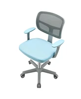 Costway Auto Lock Kids Mesh Chair with Armrests Height Adjustable