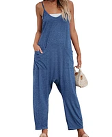 Cupshe Women's Slouchy Strapless Knit Jumpsuit