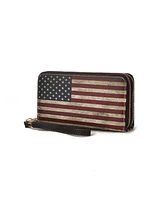 Mkf Collection Uriel Flag Wristlet Wallet by Mia K