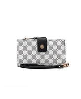 Mkf Collection Solene Circular Print Wristlet Wallet by Mia K