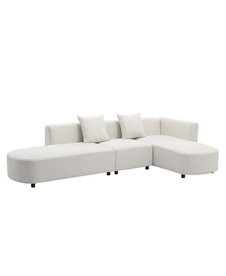 Simplie Fun Luxury Modern Style Living Room Upholstered Sofa