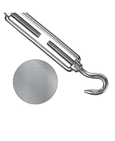 Rectangle Sun Shade Sail Hardware Kit 304 Anti-Rust Stainless Steel Patio Lawn