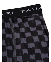 Tahari Boys 3-Pack Printed and Solid Boxer Briefs with Logo Waistband