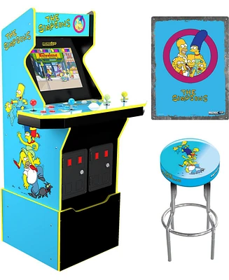 Arcade1Up The Simpsons - 4 Player with Riser and Marquee