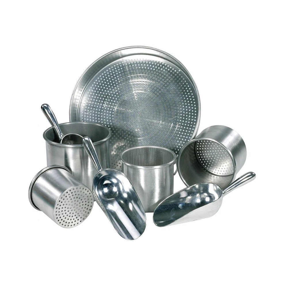 Kaplan Early Learning Aluminum Scoops & Sifter Set