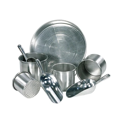 Kaplan Early Learning Aluminum Scoops & Sifter Set