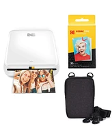 Kodak Step Instant Photo Printer 2x3" Go Bundle with Zero Ink Technology & More