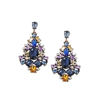 Sohi Women's Royal Drop Earrings