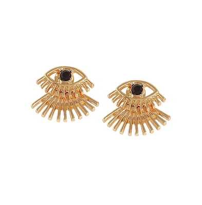 Sohi Women's Eye Stud Earrings