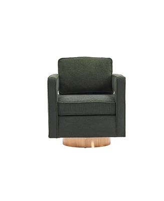 Simplie Fun Modern 360 Degree Swivel Chair for Living Room