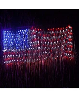 Twinkle Star American Labor Day Lights: Outdoor Decoration