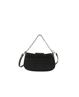 French Connection Maud Smooth Baguette Shoulder Bag